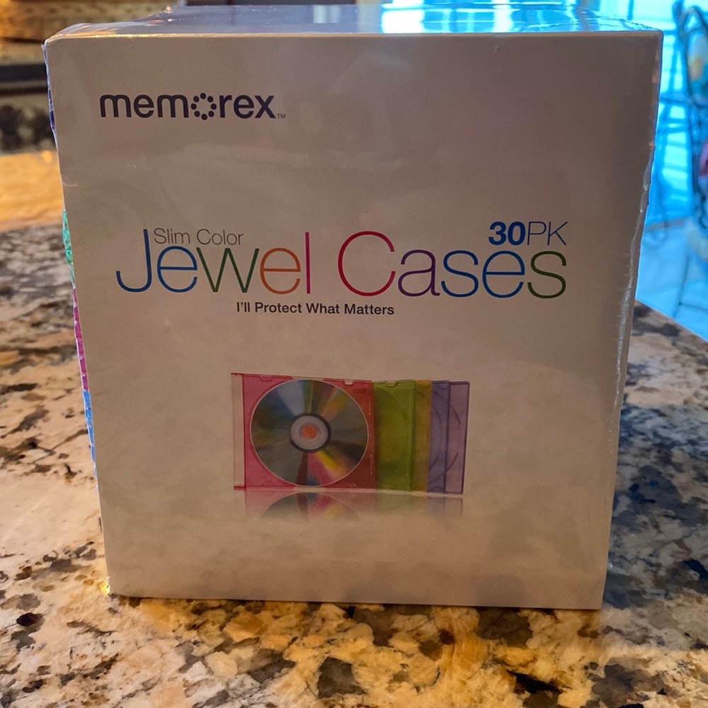 Memorex slim CD cases